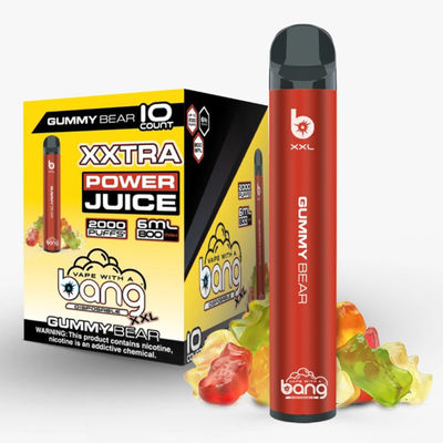 Draw Activated Disposable Vape Pod Device 2000 Puffs With 800mAh Battery