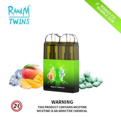 RandM Twins Mini Vape Pen 6000 Puffs 750mAh 11ml With All In One System